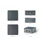 ALLNET FriendlyELEC NanoPi R5C Dual 2.5GbE reititin SBC, 4GB RAM, 32GB eMMC, Wi-Fi 5, metallikotelo R5C_4G_32mmc_combo_wifi