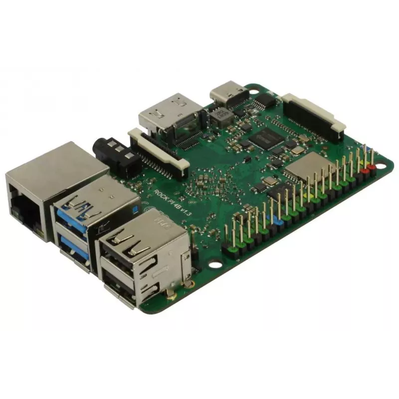 ALLNET Rock Pi 4 Model A 2GB (ilman WLAN/Bluetooth/PoE) (Rock42GBA)