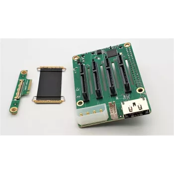 ALLNET Rock Pi 4 SATA HAT Penta NAS-piirilevy verkkotallennukseen Rock_SATA-Penta_Hat