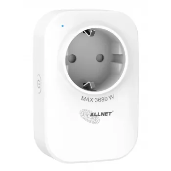 ALLNET ESP32 WLAN älypistorasia energiamittauksella ja 2x USB laturi ALL3079