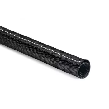 HellermannTyton Helawrap HWPP kaapelinsuojasukka, 12-15 mm nippu, 25 m, valkoinen/musta 170-01109