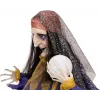 EUROPALMS Halloween animoitu ennustaja-hahmo, 50 cm 83316113