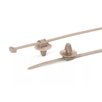 HellermannTyton 156-01091 PT2AP2SFT6.5-PEEK-BGE nippuside 145 mm 3,4 mm beige (1 kpl)