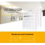 SYNERGY21 T1 MiLight Smart Panel yksivärinen 4-alueen kosketuskaukosäädin