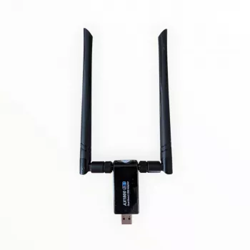 ALLNET Wireless AX 1800 Mbit USB 3.0 WLAN-tikku Dongle ALL-WA1800AX-EXT ulkoisilla antenneilla