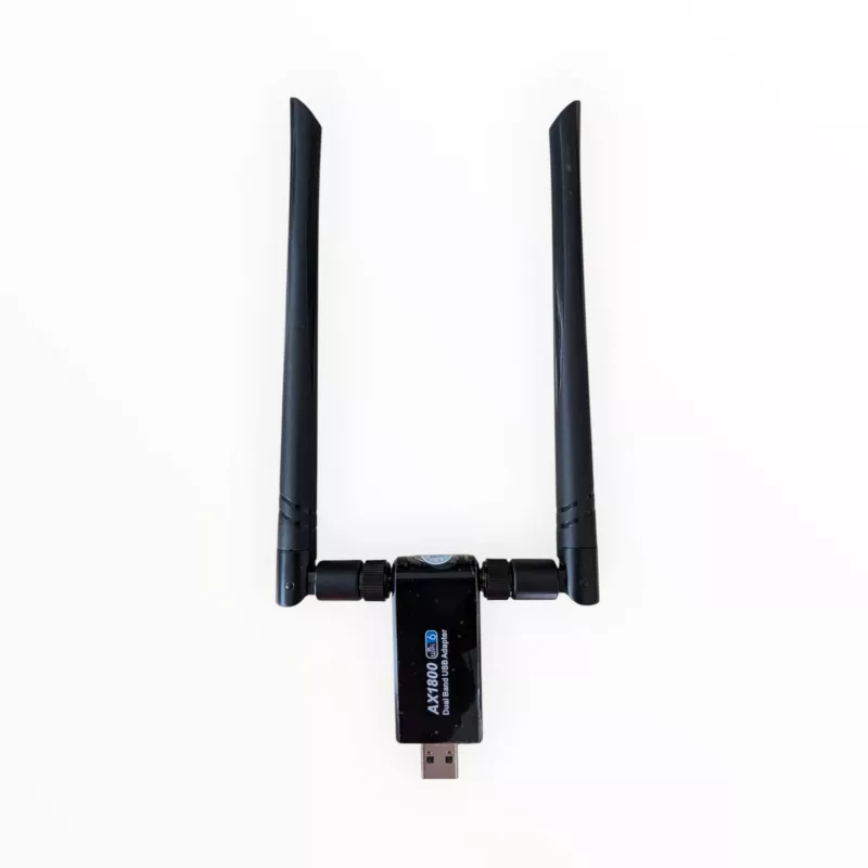 ALLNET Wireless AX 1800 Mbit USB 3.0 WLAN-tikku Dongle ALL-WA1800AX-EXT ulkoisilla antenneilla