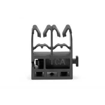 HellermannTyton QGDHC5.2-8.0M-PA66W-BK kiinnitysalustan kaapelisidike, musta, 50 kpl 151-04088