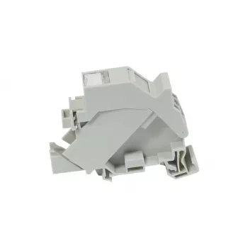 SYNERGY21 Keystone-moduulipidike DIN-kiskoon ohut ABS 1xTP moduulille Slim Line (S215416V2)
