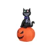 EUROPALMS Halloween puhallettava hahmo kissa ja kurpitsa, 183cm 83316152