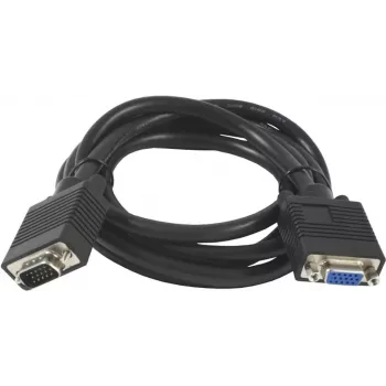 SYNERGY21 S215297 VGA-jatkokaapeli, 1,8 m, uros-naaras, musta