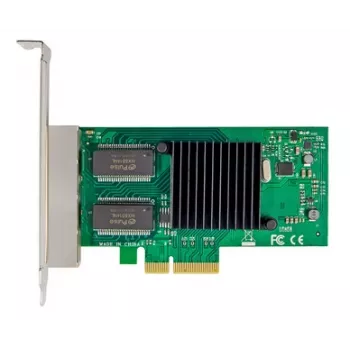 ALLNET PCIe 1G x4 neliporttinen palvelinsovitin - kupari RJ45 - Intel I350 (ALL0136v2-4-GB-TX/I350T4)
