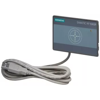 Siemens 6GT28910UE50 SIMATIC RF200/RF300/RF600 PROFINET-tietoliikennemoduuli, 4 lukijaporttia, RS422, 24V DC, DIN-kisko