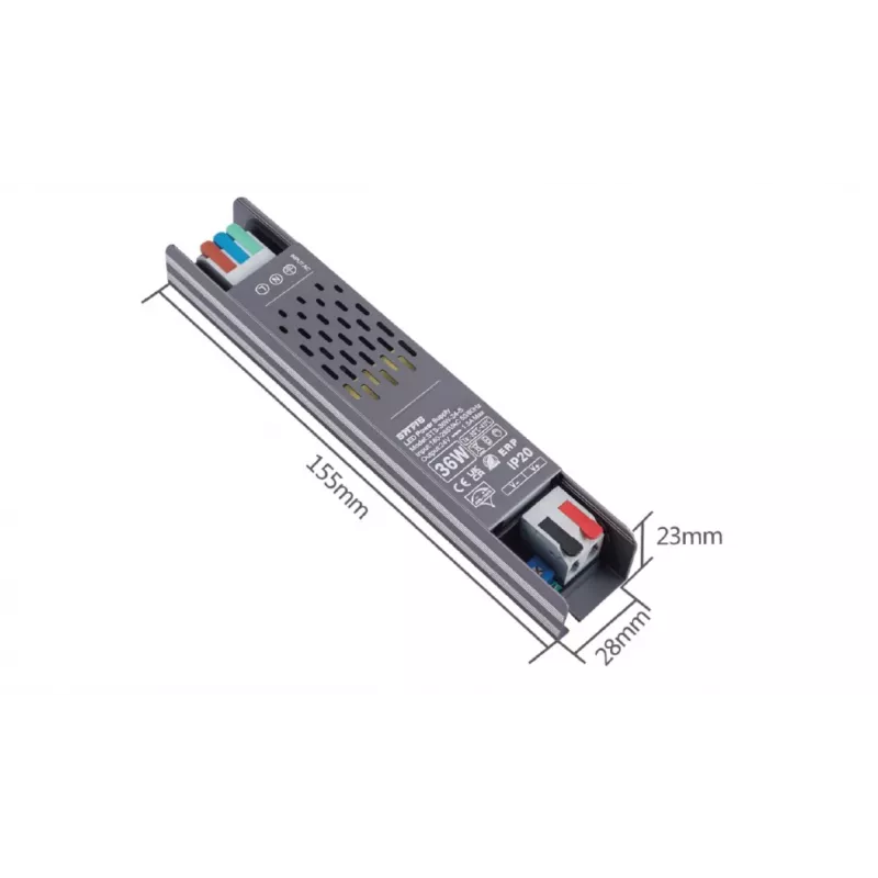 SYNERGY21 S21-LED-026123 24V 36W Slim Line LED-virtalähde