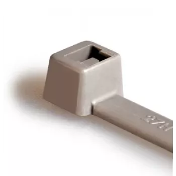 HellermannTyton T80R nippuside, polyamidi 6.6, harmaa, 360 mm x 4,6 mm, 100 kpl (116-08018)