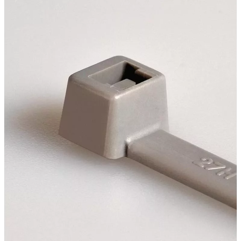 HellermannTyton T80R nippuside, polyamidi 6.6, harmaa, 360 mm x 4,6 mm, 100 kpl (116-08018)