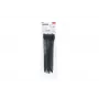 HellermannTyton SOFTFIX® uudelleenkäytettävä nippuside 260 mm x 11 mm, musta, 8 kpl:n pakkaus 115-11270