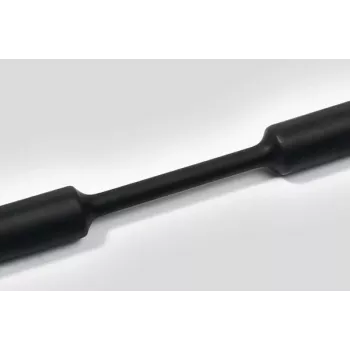 HellermannTyton HelaShrink 319 lämpökutistesukka 2:1, 1,2 mm toimitushalkaisija, musta, 1 m pituus, 10 kpl (319-01200)