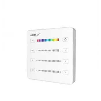 Miboxer Pixel LED Smart Panel -ohjain RGB/RGBW/RGB+CCT (B6, valkoinen)
