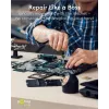 Goobay 77840 tarkkuusruuvimeisselisarja, jossa 26-osainen kärkisarja