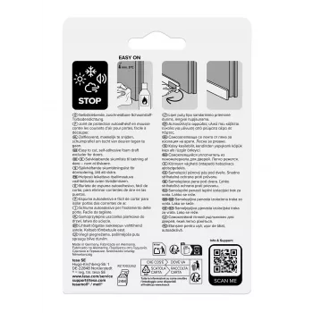 tesamoll UNIVERSAL oven tiivistysteippi valkoinen 38 mm x 1 m (05422-00100-01)