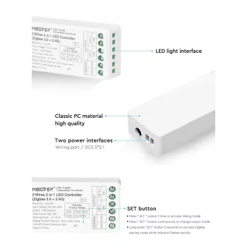 SYNERGY21 Synergy 21 Controller CCT 2-Draht Zigbee*Milight/Miboxer* (LC2-ZR)