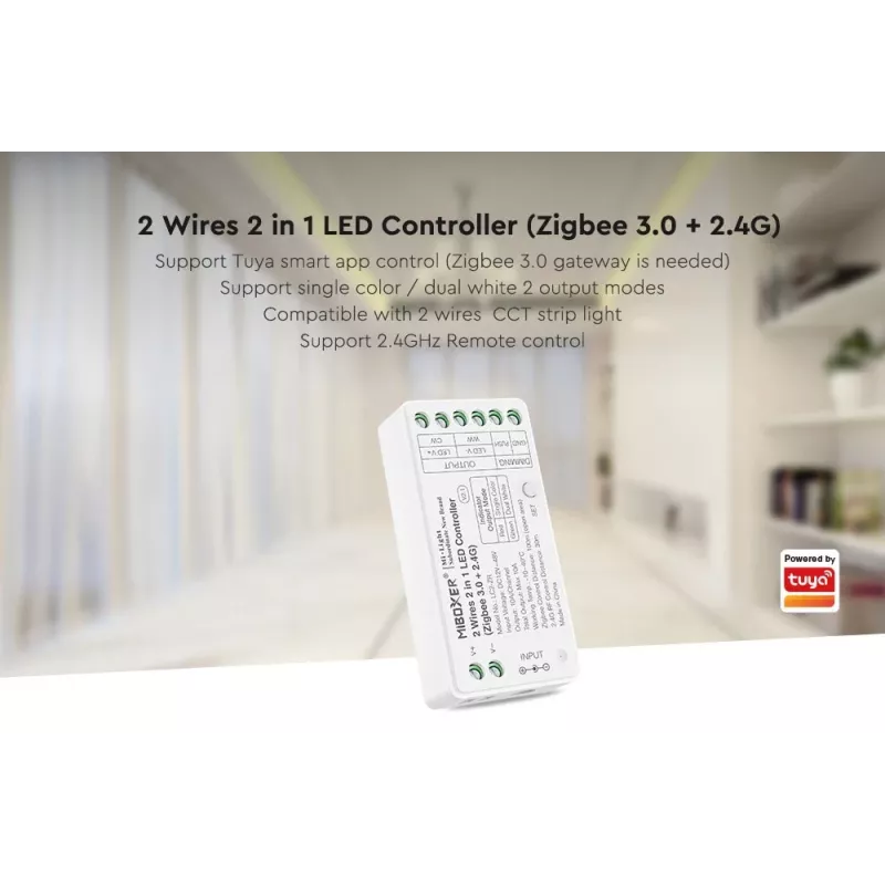 SYNERGY21 Synergy 21 Controller CCT 2-Draht Zigbee*Milight/Miboxer* (LC2-ZR)
