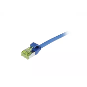 SYNERGY21 S217943 CAT6A S/FTP ohut patch-kaapeli, RJ45, 500 MHz, sininen