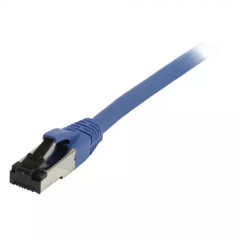 SYNERGY21 S218179 CAT8.1 S/FTP RJ45 patch-kaapeli, 2000 MHz, sininen, TPE/LSZH, SuperFlex, AWG26
