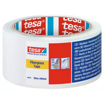 tesa 60101 Professional kangasteippi valkoinen 25 m x 48 mm 60101-00000-00