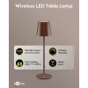 Wentronic Goobay langaton LED-pöytävalaisin, koko M, 38 cm, RGBW, kuparinvärinen (76570)