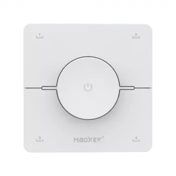 Miboxer K0 2,4GHz Dual White CCT LED-kaukosäädin säätöpyörällä, 4 tilannetta, valkoinen