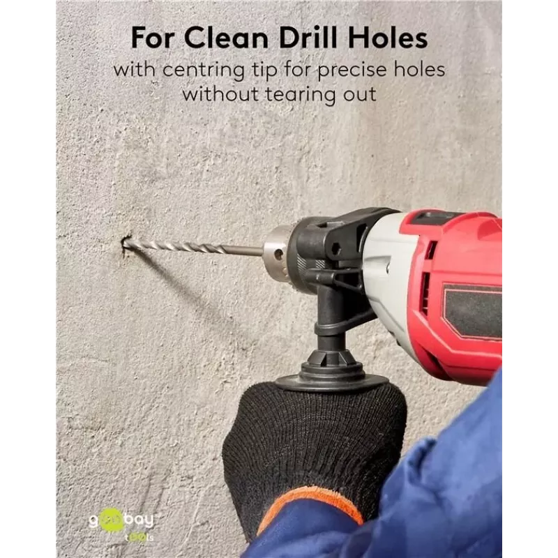 GOOBAY TOOLS 15-osainen kiviporrasarja 4-12 mm volframikarbidikärjellä kotelossa 77849