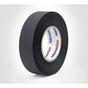 HellermannTyton HTAPE-PROTECT180 itsesulautuva kumiteippi, musta, 25 m x 19 mm x 1,18 mm 712-10002