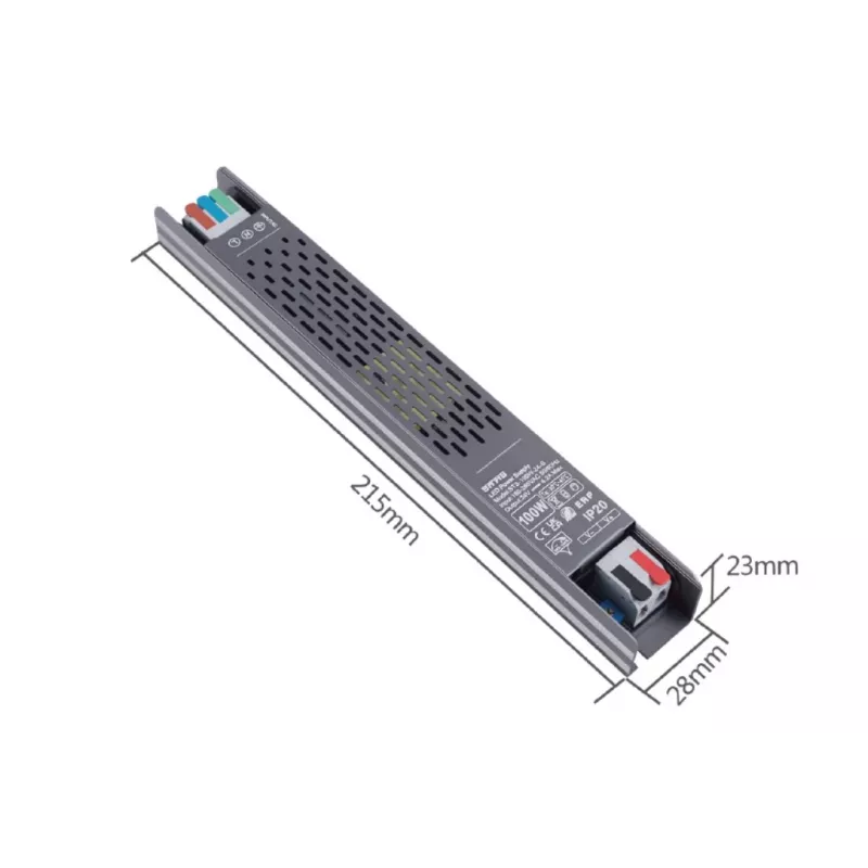 SYNERGY21 S21-LED-026125 24V 100W Slim Line LED-virtalähde