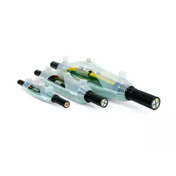 HellermannTyton HelaCon Easy Push-in johdinliitin 3-napainen vihreä 0,5-2,5mm² 450V 24A 435-12061