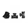 HellermannTyton ACFM5W8PT4,5 nippusidepidike DIN-kiskoon, iskunkestävä PA66, musta, 25 kpl 151-03245