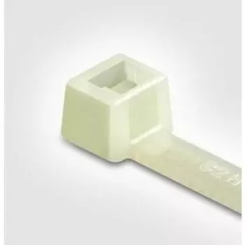 HellermannTyton T 18 R-HS luonnonvalkoinen PA66HS nippuside, 100 x 2,5 mm, 100 kpl