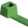 HellermannTyton T18R vihreä nippuside, 100 x 2,5 mm, PA66, 80 N, 100 kpl (116-01815)