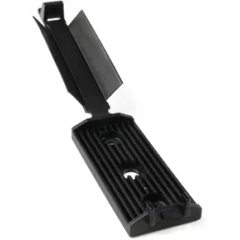 HellermannTyton FKH80 ruuvikiinnitys kaapelikiinnikkeille, musta PA66, 25 mm x 56,5 mm, 100 kpl 151-16800
