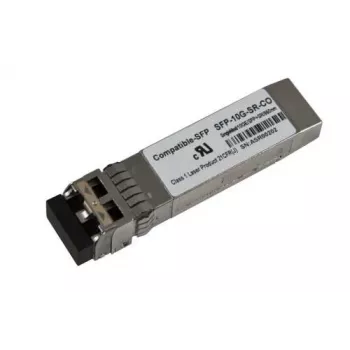 ALLNET SFP+ 10G SR LC lähetin-vastaanotin, Cisco-yhteensopiva, 850 nm, 300 m MMF SFP-10G-SR-C