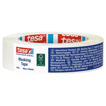 tesa STANDARD 04325-00002-01 peiteteippi Professional beige 50 m x 30 mm