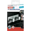 Tesa Powerbutton Classic kaksoiskoukku 12 kg kromi 59333-00000-01