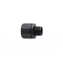 HellermannTyton HG-67-S-M63 BK suora läpivientiliitin NW67 M63x1,5 musta