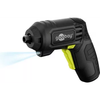Goobay miniakkuruuvinväänninsarja 31 osaa pistoolikahva 28 bitillä ja micro-USB-latauksella (77818)