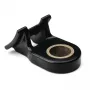 HellermannTyton HDM500-PA66HIRHSUV-BK ruuvattava nippusiteen kiinnitysjalka, musta, 1 kpl 151-02096