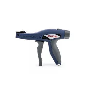 HellermannTyton EVO9iSP-MET/PL-BU nippusidetyökalu sininen-harmaa 110-88002