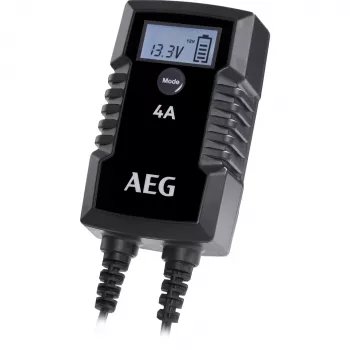 AEG LD4 10616 automaattinen ajoneuvon akkulaturi 6V/12V 2A/4A lyijy-happo-, GEL-, AGM-, MF-, Ca/Ca-akuille