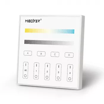 Miboxer LED Smart DALI värilämpötila kosketuspaneeli DT8 (DP2S)