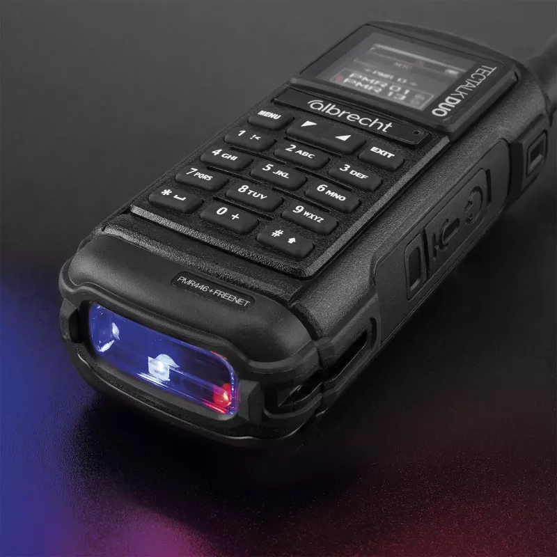 Albrecht Tectalk Duo PMR446 Freenet 1W radiopuhelinsarja musta 29148