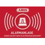 ABUS hälytysvaroitustarra logolla 148 x 105 mm (1 kpl) AU1422